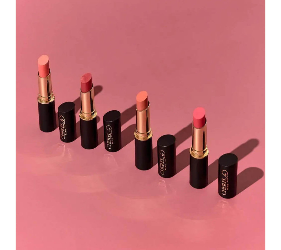 Зволожувальна помада для губ з вітамінами А та Е Moisturizing Lipstick Waterfall Cherel 530, 4.3 г