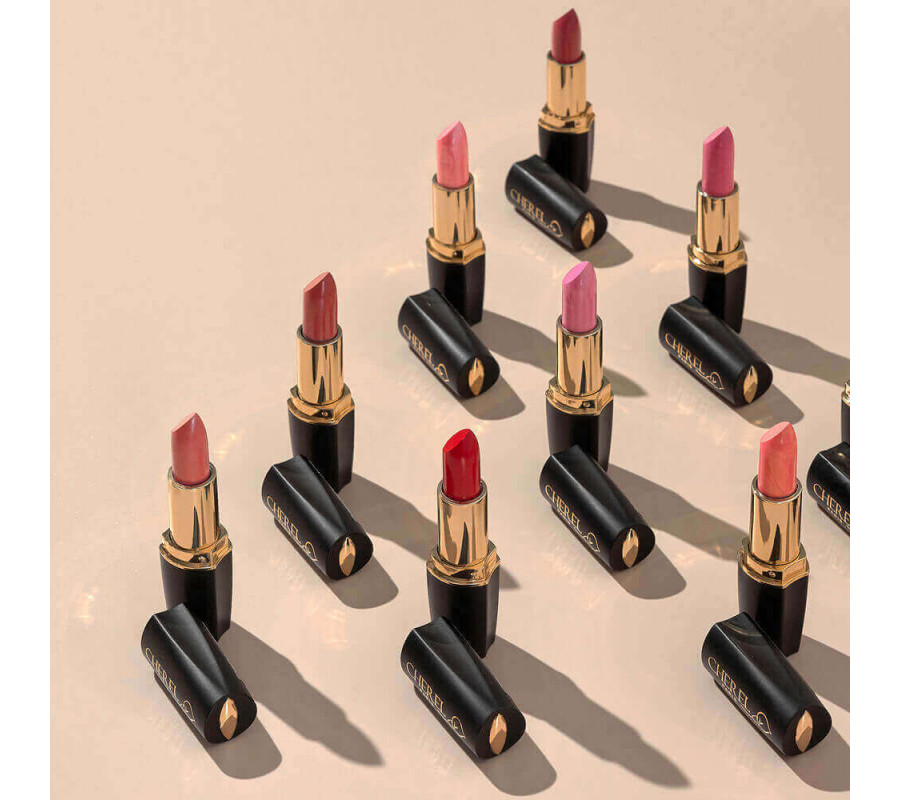 Зволожувальна помада для губ з колагеном Moisturizing Lipstick Elixir Cherel 120, 4.3 г