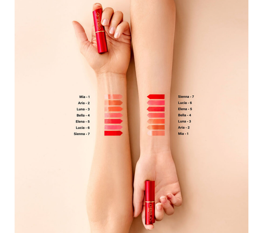 Помада-бальзам для губ 2в1 Moisturizing Balm Lipstick Cherel 03, 4.3 г