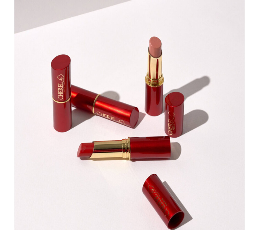 Помада-бальзам для губ 2в1 Moisturizing Balm Lipstick Cherel 06, 4.3 г