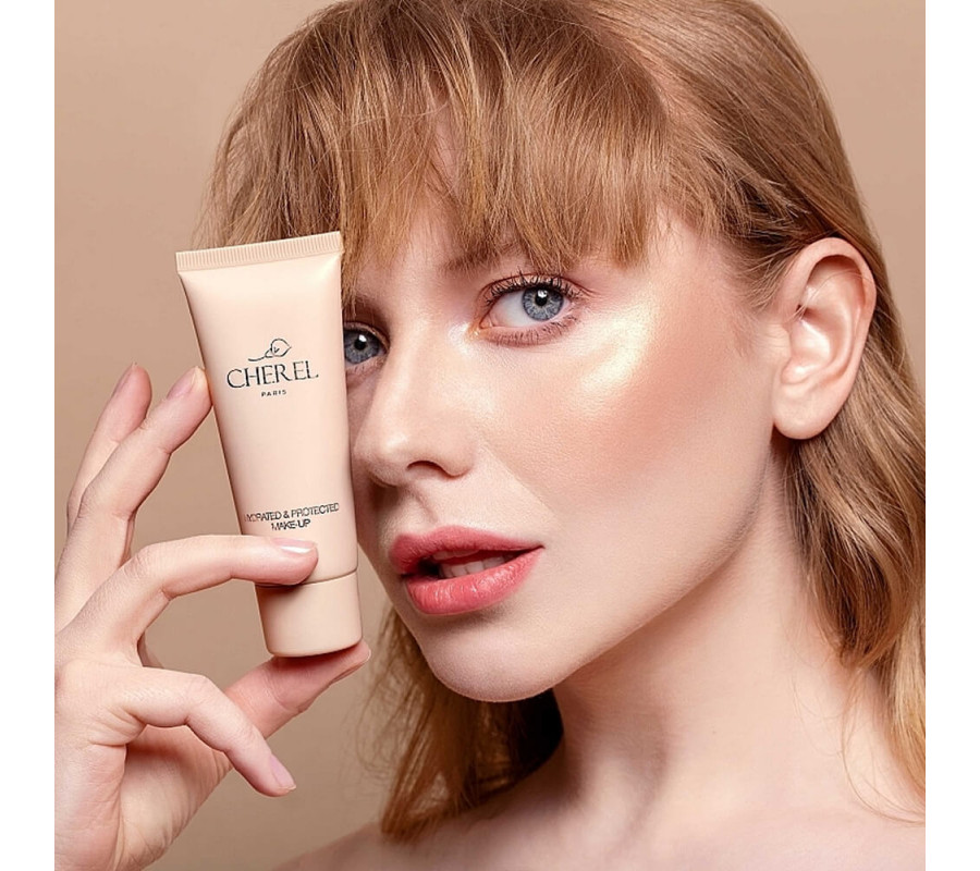 Тональний крем з гіалуроновою кислотою Hydrated & Protected With Hyaluronic Acid Cherel 41, 30  мл