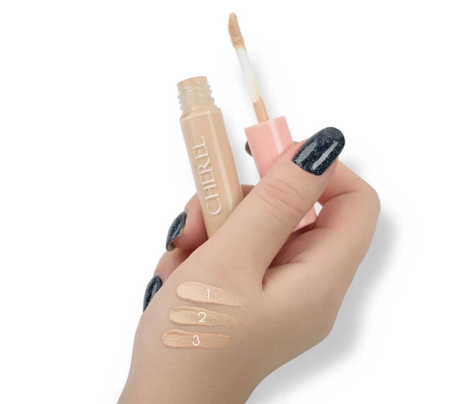 Універсальний стійкий консилер з вітаміном E Сoncealer For Facial Skin Vitamin E Cherel 01, 6  мл