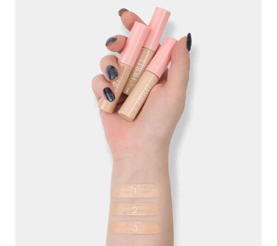 Універсальний стійкий консилер з вітаміном E Сoncealer For Facial Skin Vitamin E Cherel 03, 6  мл