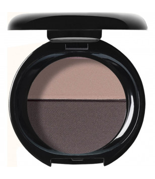 Компактные тени для бровей Double Brow Cherel 01, 3 г