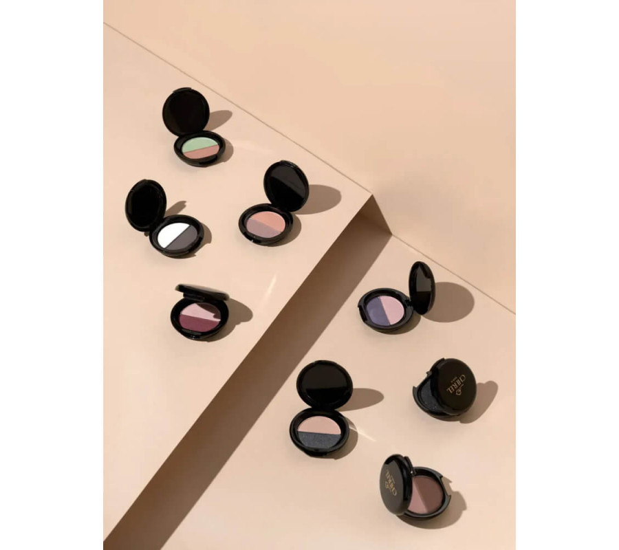 Компактні тіні для брів Double Brow Cherel 01, 3 г