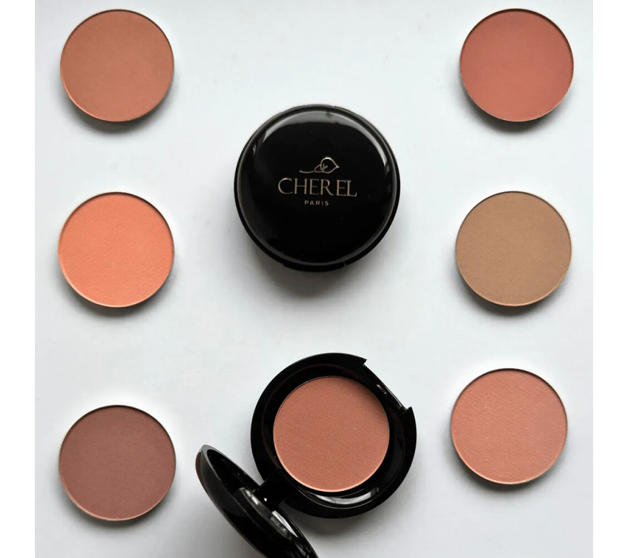 Рум'яна компактні для обличчя Single Blush Cherel 02, 3 г