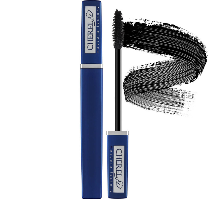 Туш для об'єму та подовження вій Mascara 2in1 Volume & Length Cherel Black, 10  мл
