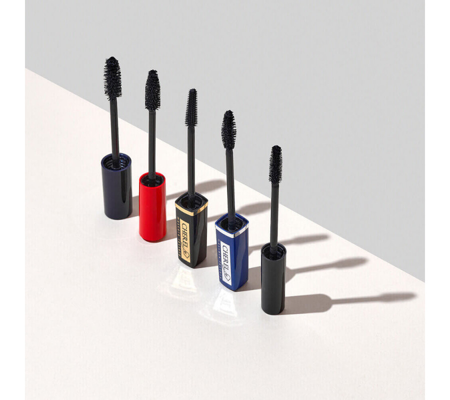 Туш для об'єму та подовження вій Mascara 2in1 Volume & Length Cherel Black, 10  мл