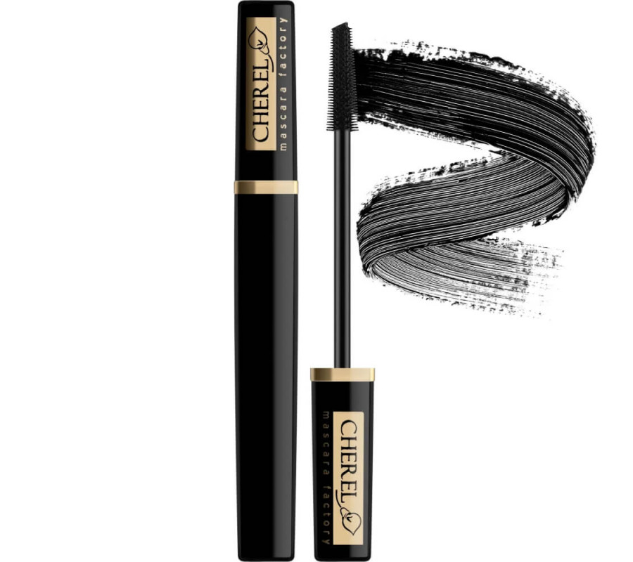 Тушь для ресниц с эффектом тройного объема Mascara Triple Volume Cherel Black, 10 мл
