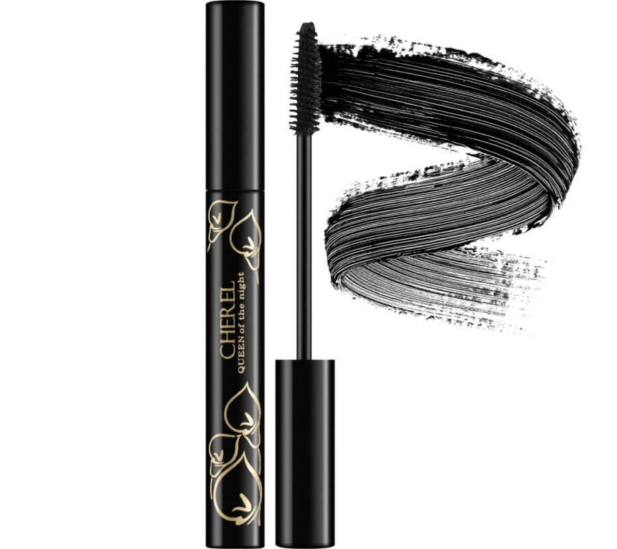 Тушь для чувствительных глаз Cabaret Queen Cherel Black, 10 мл
