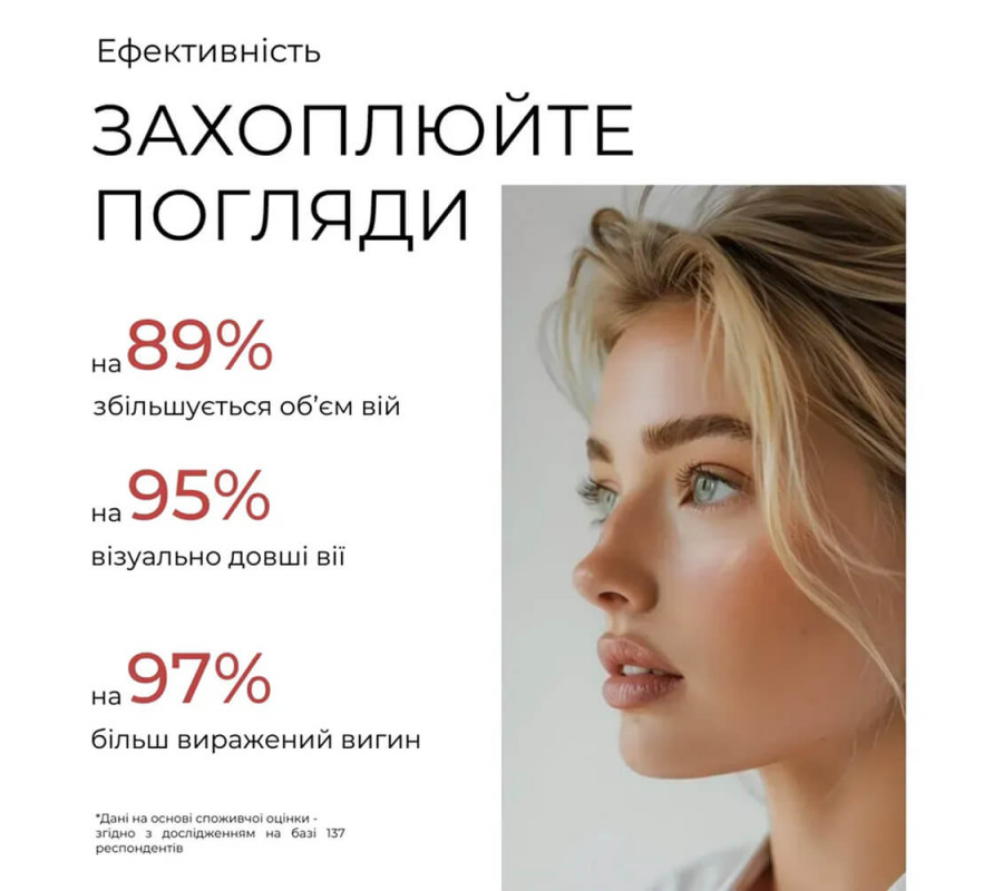 Тушь для чувствительных глаз Cabaret Queen Cherel Black, 10 мл