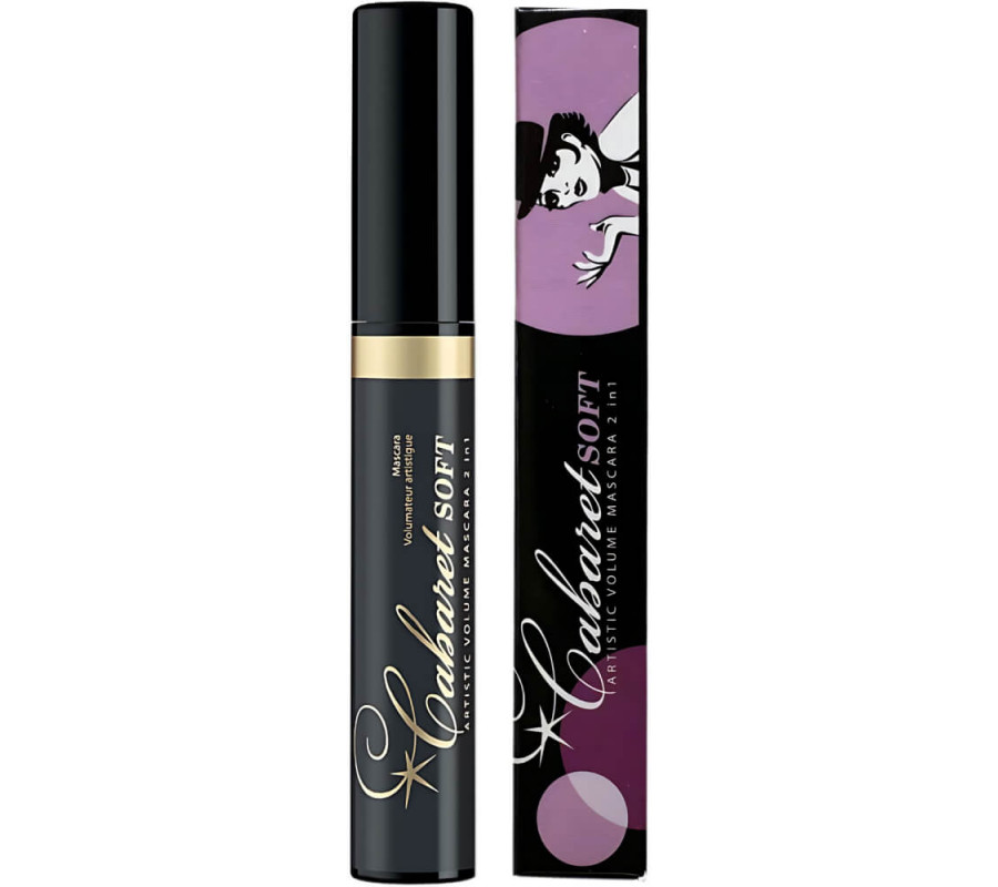 Туш для вій зі сценічним ефектом Mascara Cabaret Soft Cherel Black, 10  мл