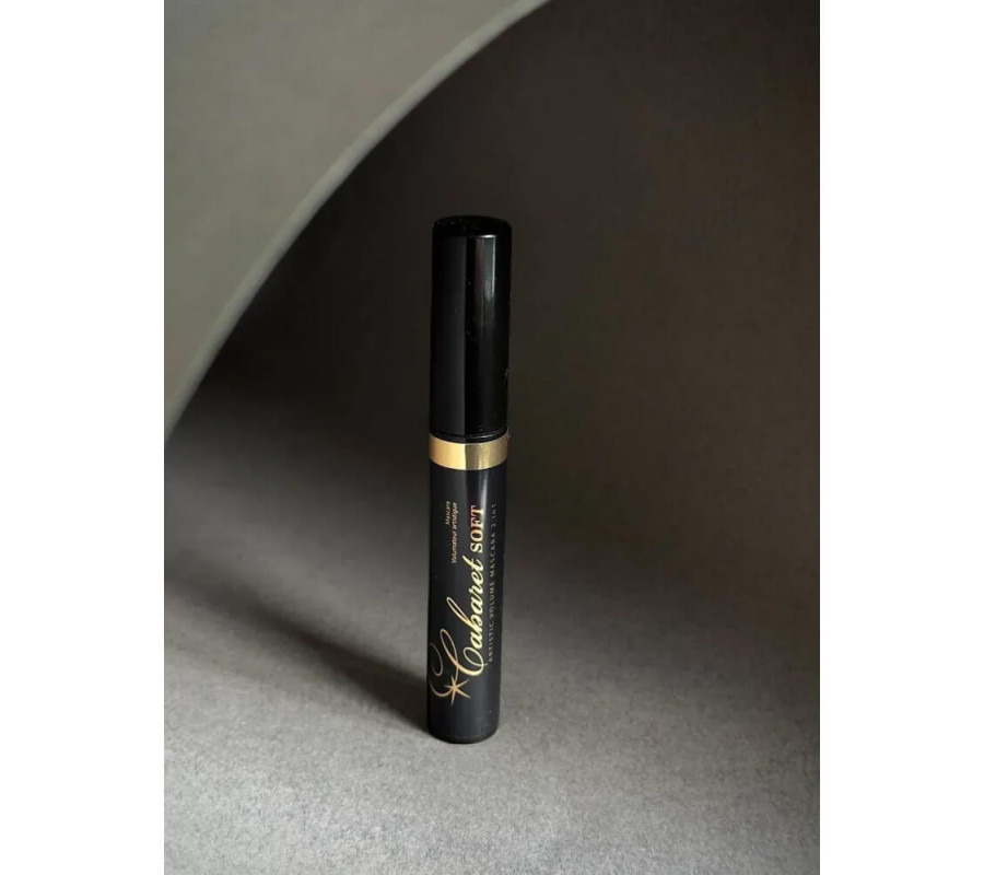 Туш для вій зі сценічним ефектом Mascara Cabaret Soft Cherel Black, 10  мл