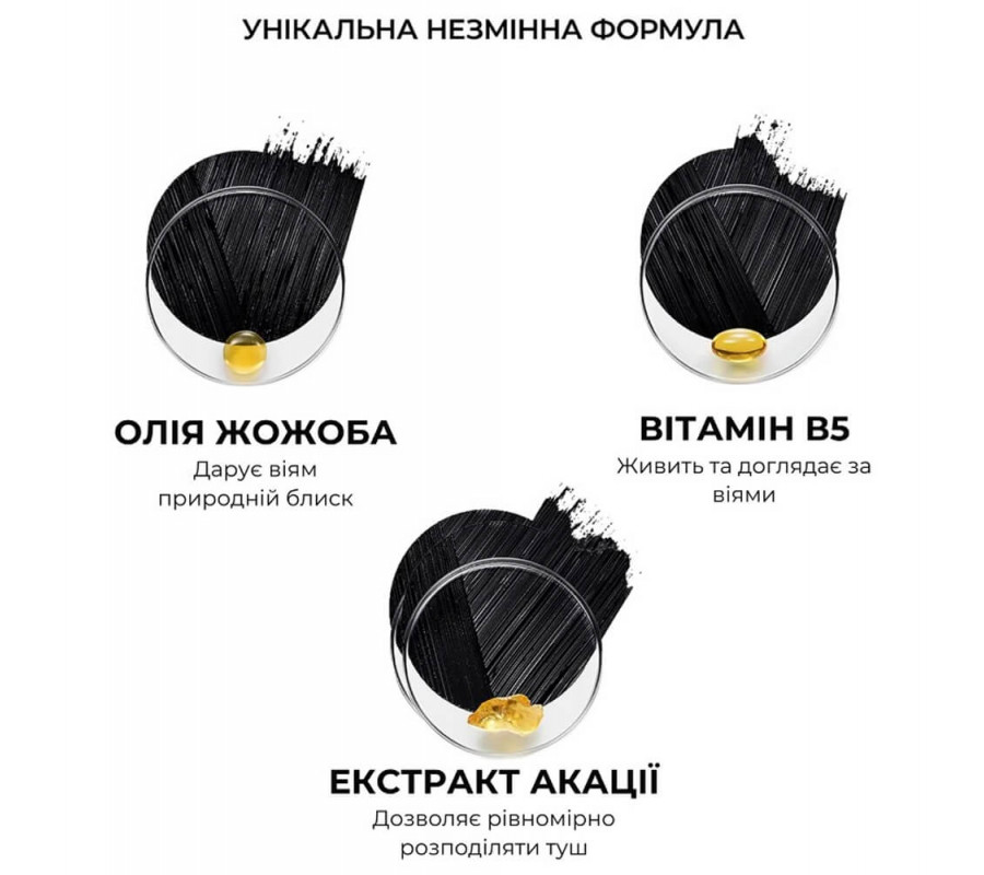 Туш для вій зі сценічним ефектом Mascara Cabaret Premiere Cherel Black, 10  мл