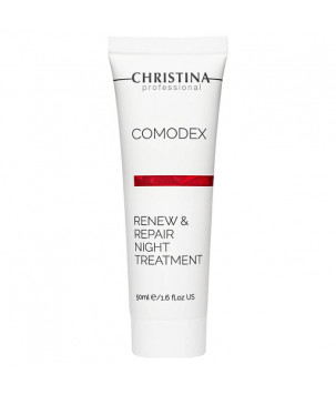 Нічний гель для обличчя "Оновлення та відновлення" Comodex Renew&Repair Night Treatment Christina