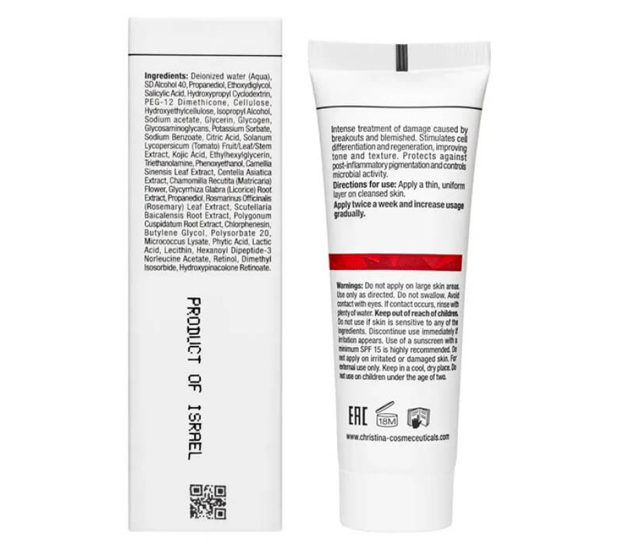 Нічний гель для обличчя "Оновлення та відновлення" Comodex Renew&Repair Night Treatment Christina