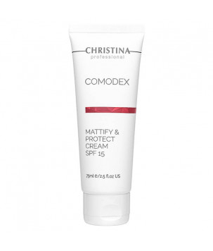 Крем для обличчя "Матування та захист" Comodex-Mattify&Protect Cream SPF15 Christina