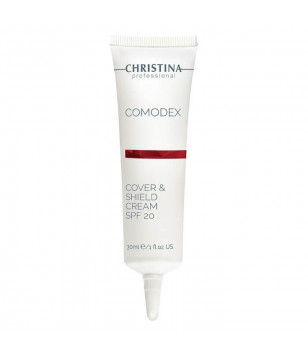 Защитный крем для лица с тонирующим эффектом Comodex Cover&Shield Cream SPF20 Christina