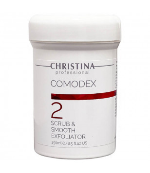 Вирівнювальний скраб-ексфоліатор для обличчя Comodex Renew&Repair Night Treatment Christina