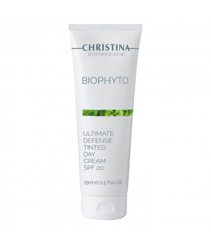 Дневной крем "Абсолютная защита" с тоном Bio Phyto Ultimate Defense Tinted Day Cream SPF 20 Christin