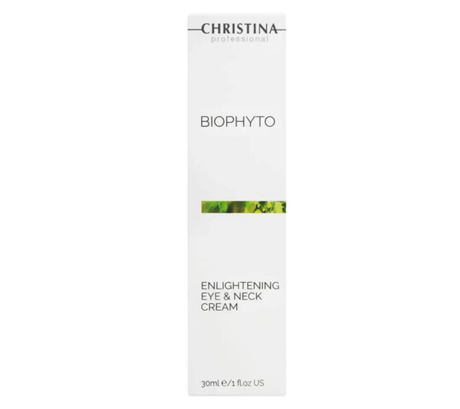 Освітлювальний крем для шкіри навколо очей і шиї Bio Phyto Enlightening Eye and Neck Cream Christina