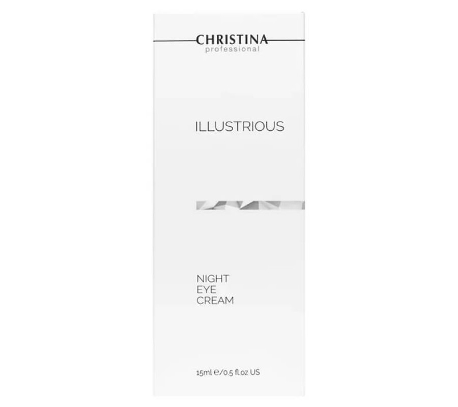Омолоджувальний нічний крем для шкіри навколо очей Illustrious Night Eye Cream Christina