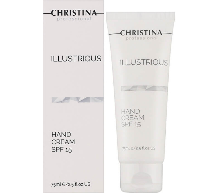 Захисний крем для рук SPF15 Illustrious Hand Cream SPF15 Christina