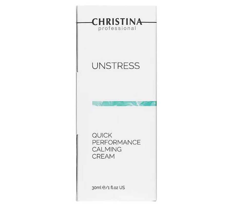 Заспокійливий крем швидкої дії Unstress Quick Performance Calming Cream Christina