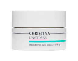 Денний крем з пробіотичною дією Unstress ProBiotic Day Cream SPF 15 Christina