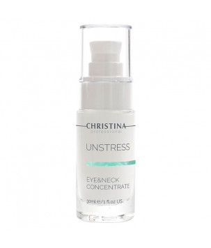 Концентрат для шкіри навколо очей і шиї Unstress Eye And Neck Concetrate Christina