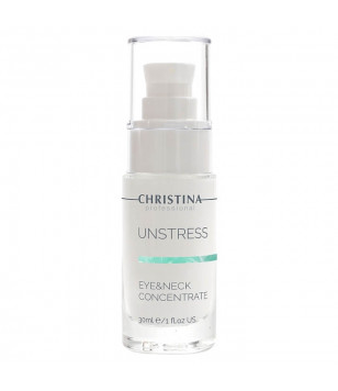 Концентрат для шкіри навколо очей і шиї Unstress Eye And Neck Concetrate Christina