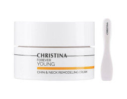 Ремоделювальний крем для контуру обличчя і шиї Forever Young Chin&Neck Remodeling Cream Christina