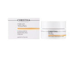 Ремоделювальний крем для контуру обличчя і шиї Forever Young Chin&Neck Remodeling Cream Christina