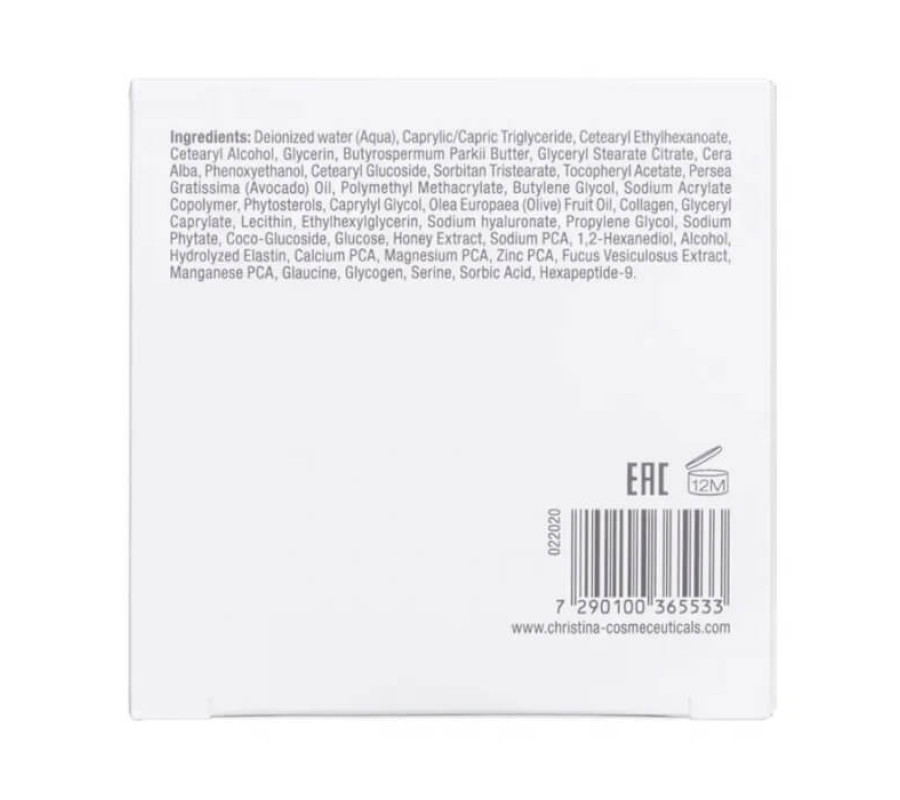 Ремоделювальний крем для контуру обличчя і шиї Forever Young Chin&Neck Remodeling Cream Christina