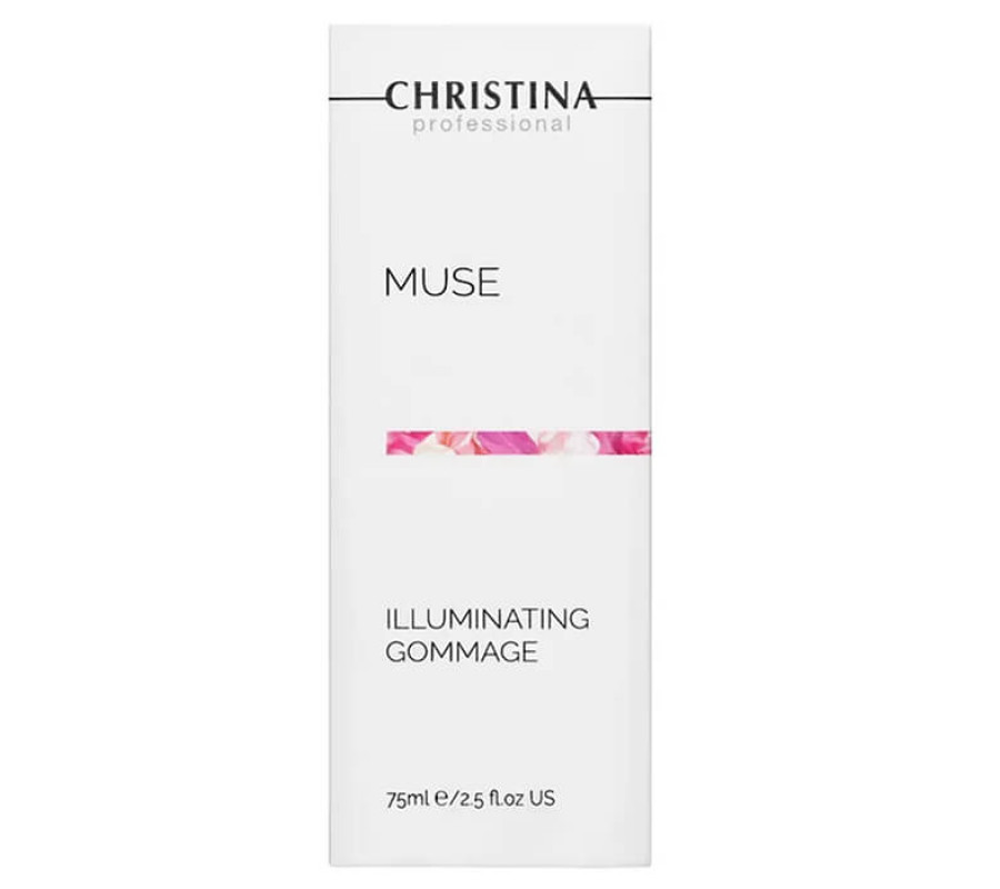 Відлущувальний гомаж для сяйва шкіри Muse Illuminating Gommage Christina