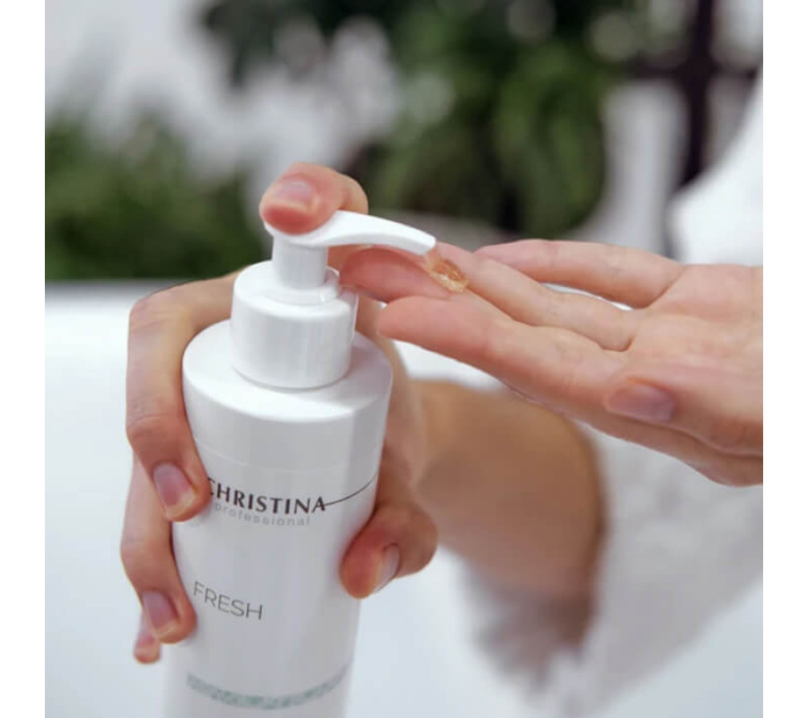 Натуральний очищувальний гель для всіх типів шкіри Fresh Pure & Natural Cleanser Christina