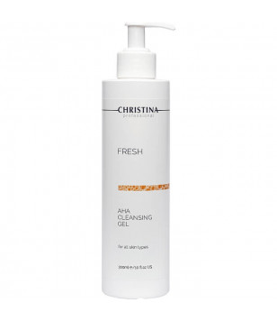 Очищувальний гель з фруктовими кислотами для всіх типів шкіри Fresh AHA Cleansing Gel Christina
