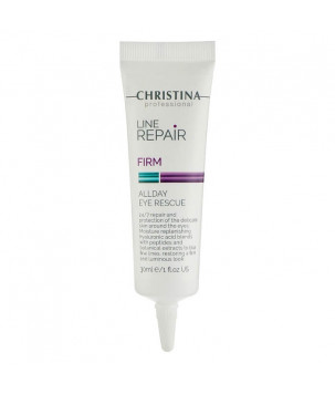 Крем для шкіри навколо очей "Цілодобовий порятунок" Line Repair Firm Allday Eye Rescue Christina