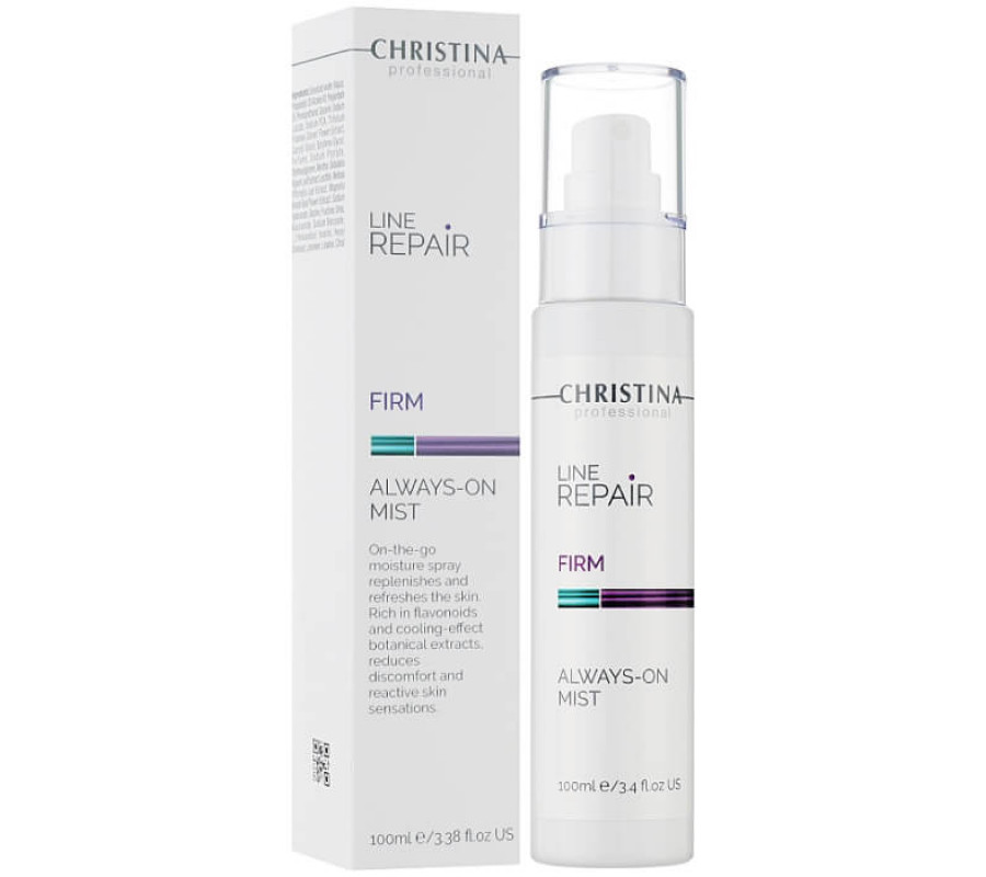 Зволожувальний спрей для обличчя Line Repair Firm Always On Mist Christina