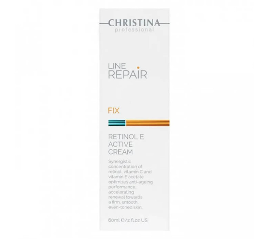 Крем с ретинолом и витамином Е для лица Line Repair Fix Retinol E Active Cream Christina