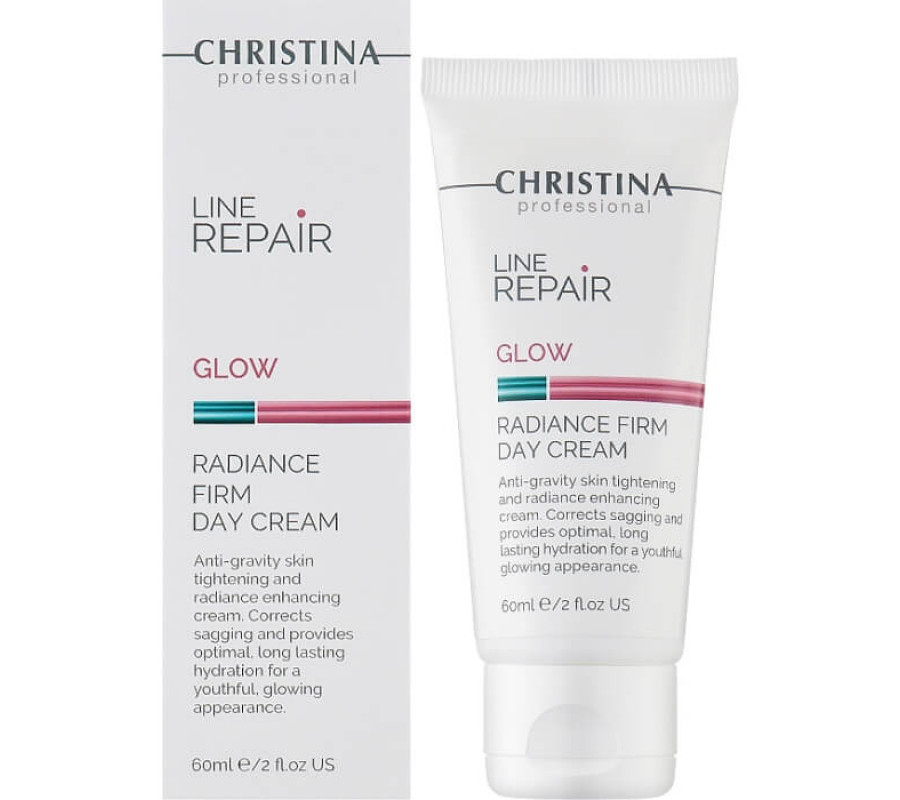 Дневной крем для лица "Сияние и упругость" Line Repair Glow Radiance Firm Day Cream Christina