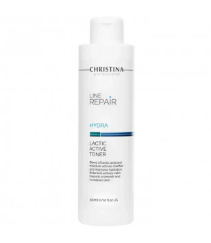 Тоник с молочной кислотой для лица Line RepairHydra Lactic Active Toner Christina