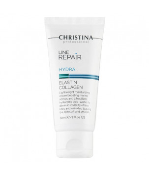 Зволожувальний крем для обличчя "Еластин і Колаген" Line Repair Hydra Elastin Collagen Christina