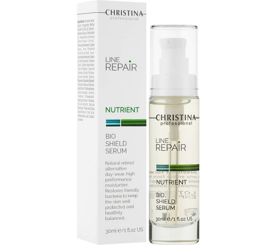 Зволожувальна сироватка "Біозахист" для обличчя Line Repair Nutrient Bio Shield Serum Christina