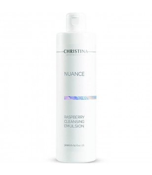 Очищающая эмульсия для лица с экстрактом малины Nuance Raspberry Cleansing Emulsion Christina