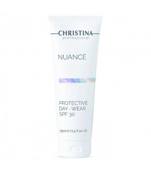 Захисний денний крем з SPF 30 для обличчя Nuance Protective Day Wear SPF 30 Christina