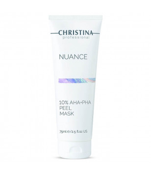 Пилинг-маска для лица c AHA- и PHA-кислотами Nuance 10% AHA+PHA Peel Mask Christina