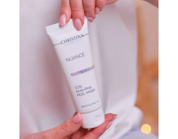 Пілінг-маска для обличчя c AHA- та PHA-кислотами Nuance 10% AHA+PHA Peel Mask Christina