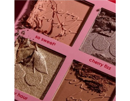 Палітра рум’ян та хайлайтерів Cherry Bomb Blush and Highlighter Palette CIATÉ LONDON, 16 г