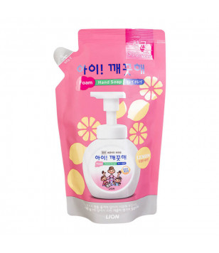 Пенное мыло для рук с ароматом лимона (дой-пак) Ai Kekute CJ Lion, 200 мл